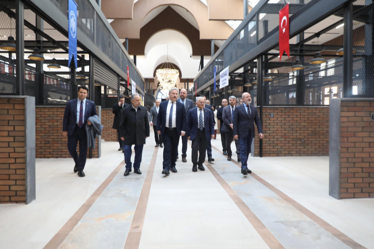 Çarşı Melikgazi’ye başkanlardan ziyaret