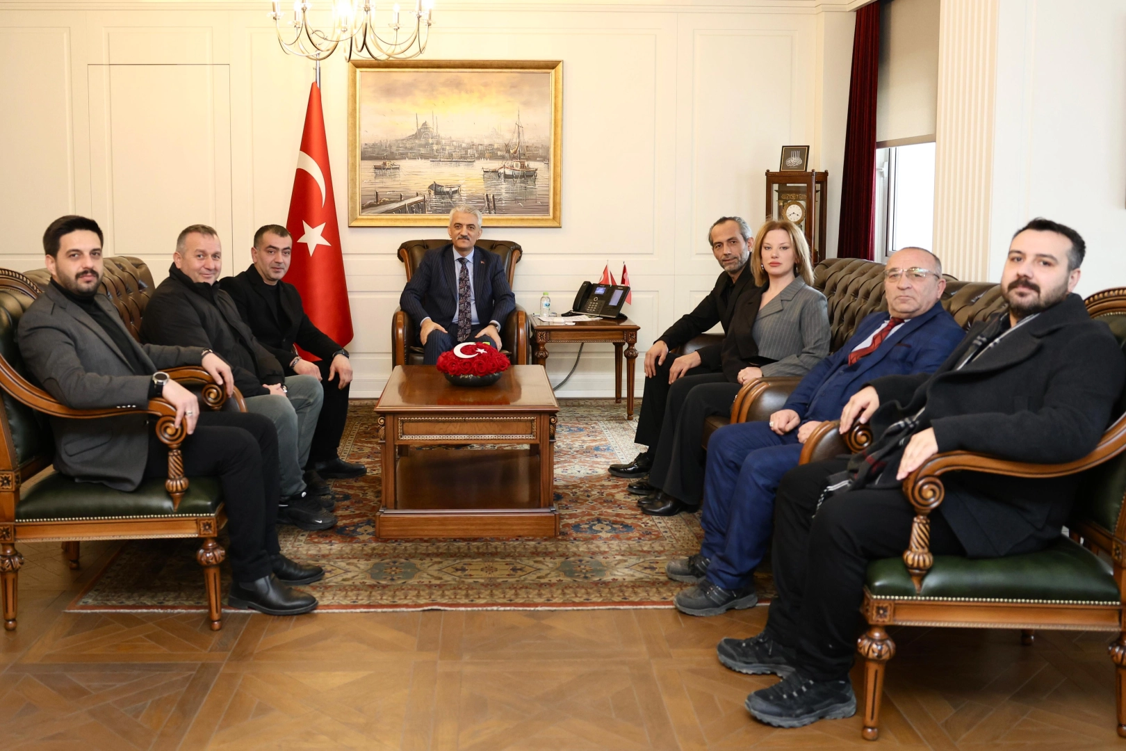 Düzce Gazeteciler Cemiyeti’nden Vali Makas’a ziyaret