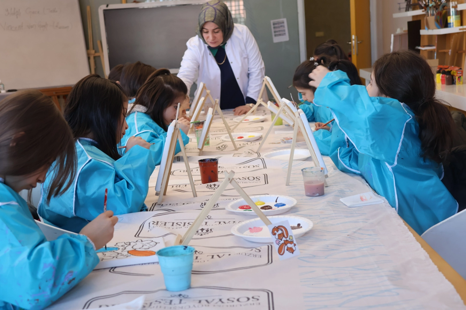 Erzurum’da koruma altındaki çocuklara ‘kış’ kampı