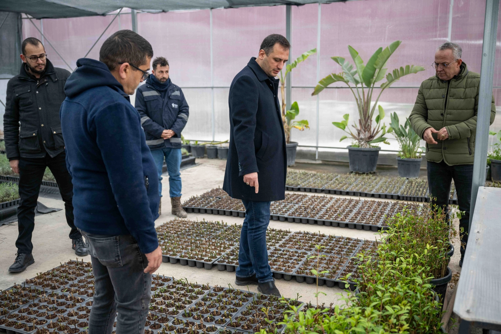 İzmir Bornova kendi yeşilini kendi üretiyor