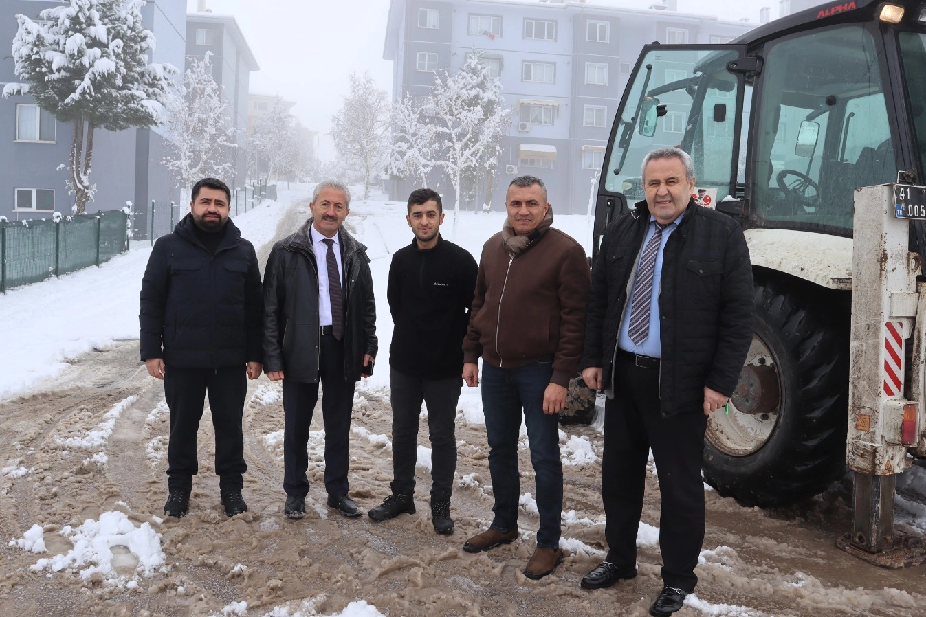 İzmit’ten muhtarlara kış çalışmaları ziyareti