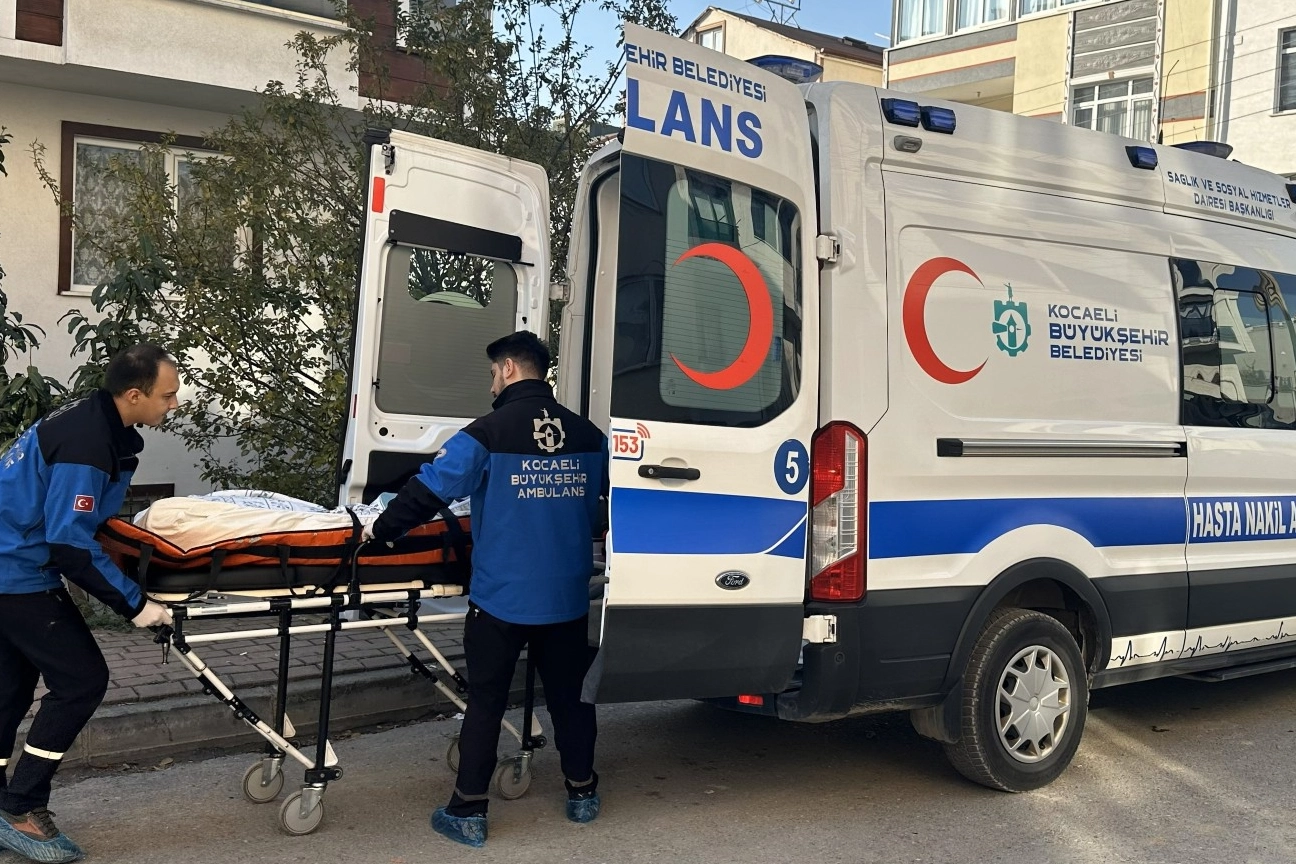 Kocaeli’de ‘Hasta Nakil Ambulans’ı bir yılda 46 bin kişiye ulaştı
