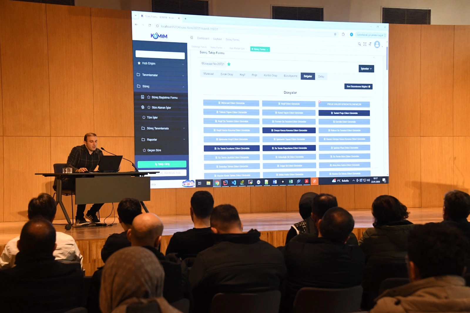 KOSKİ’nin yerli yazılımı için hizmet içi eğitim