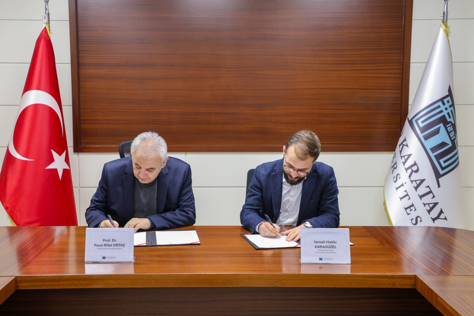 KTO Karatay Üniversitesi ile TÜGVA’dan İhtisas Akademisi iş birliği protokolü