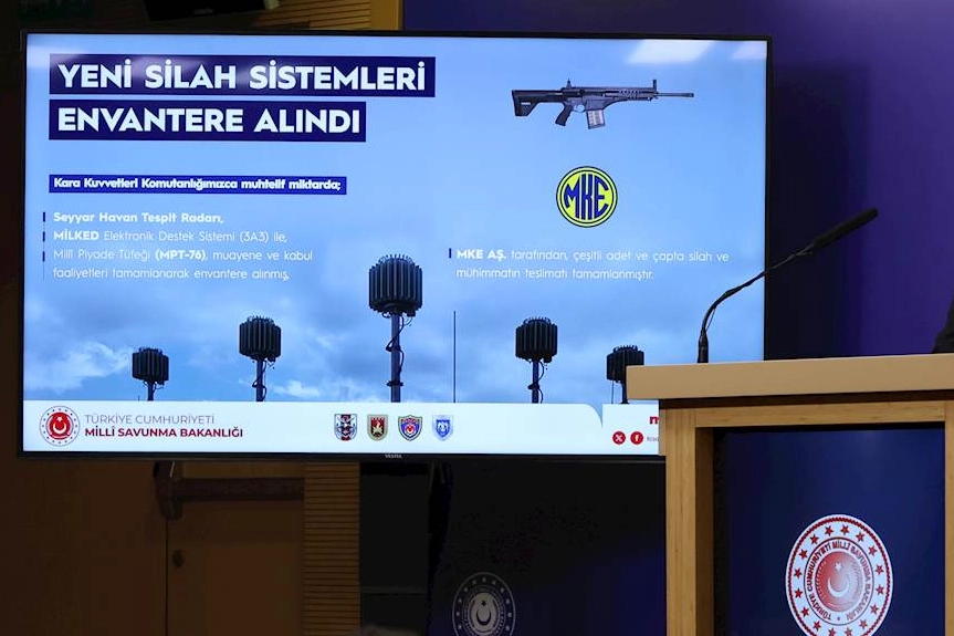 TSK’nın gücü artıyor… Yerli ve milli silahlar envanterde