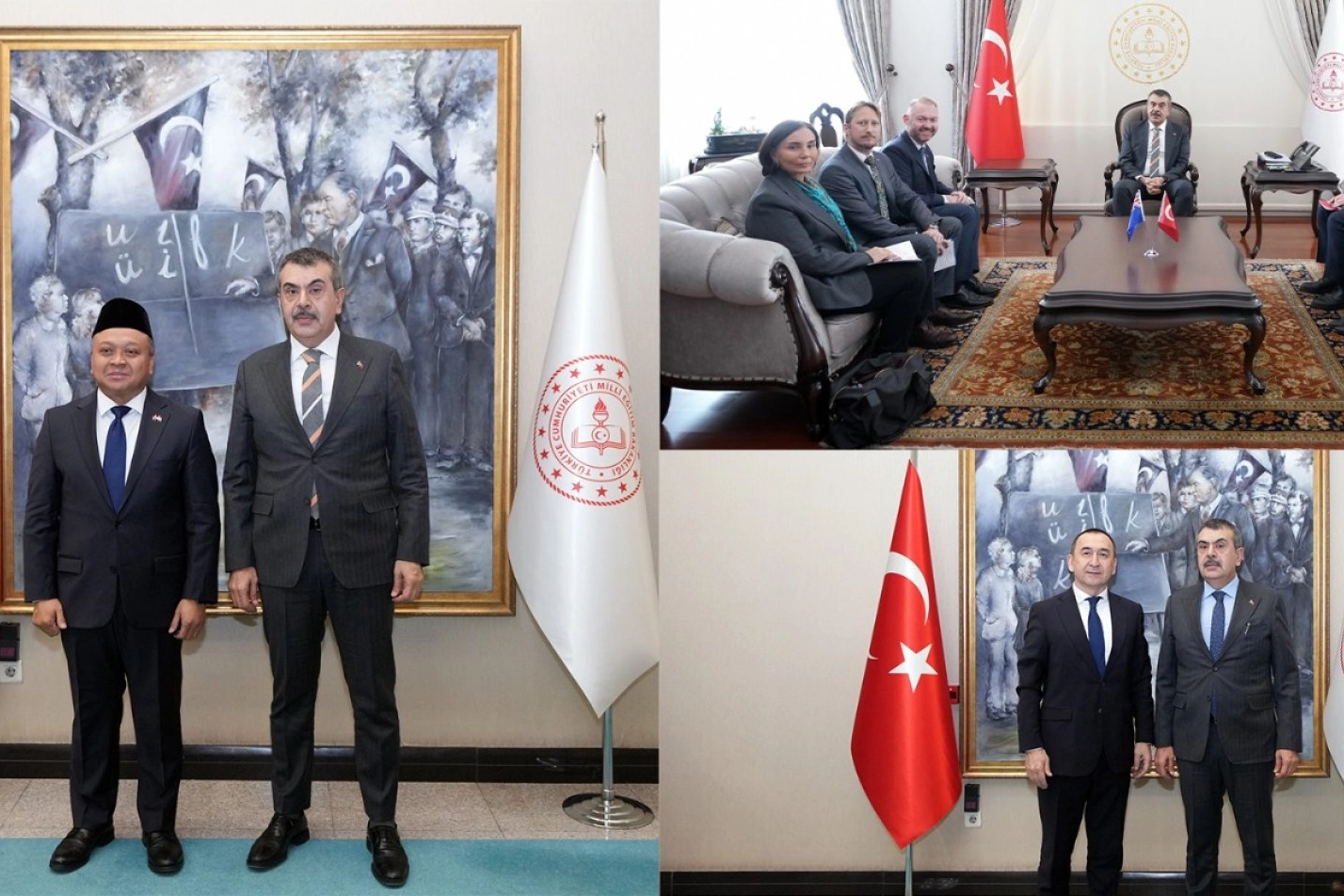 Üç ülkenin Ankara büyükelçileri MEB’de