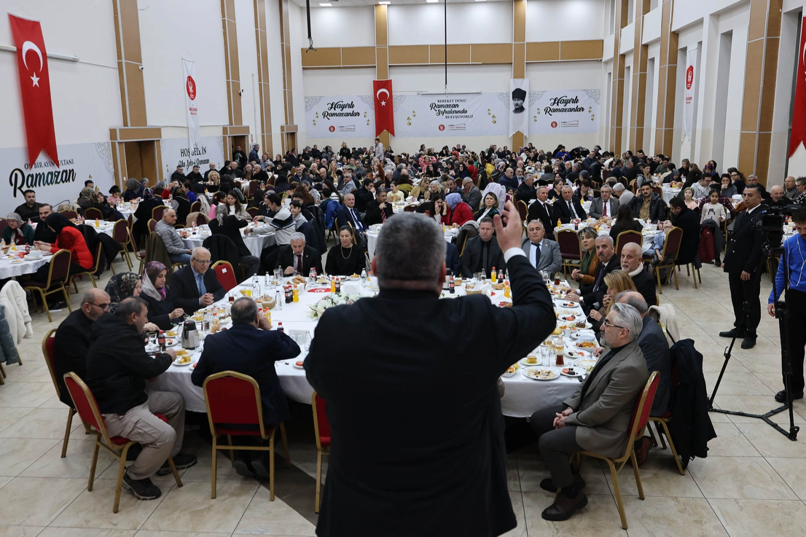 Ankara Keçiören’de emekli askerler aynı sofrada