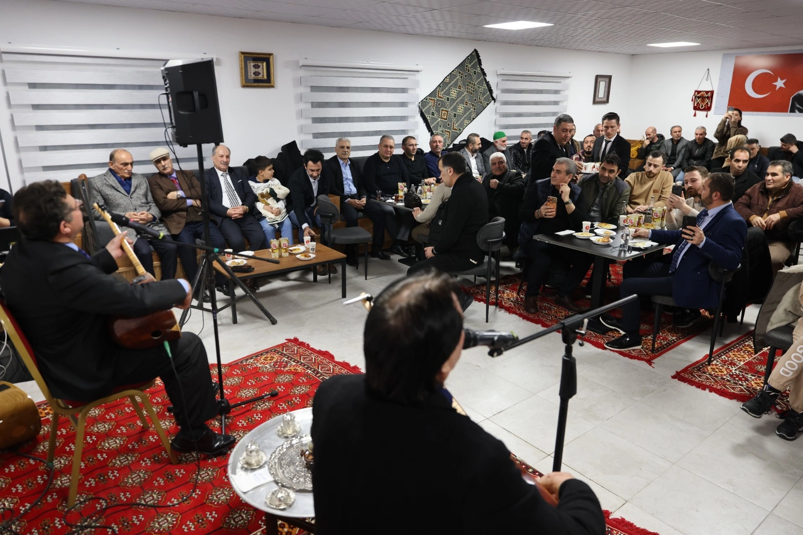 Keçiören’de Aşıklar Kıraathanesi’nde geleneksel ramazan coşkusu