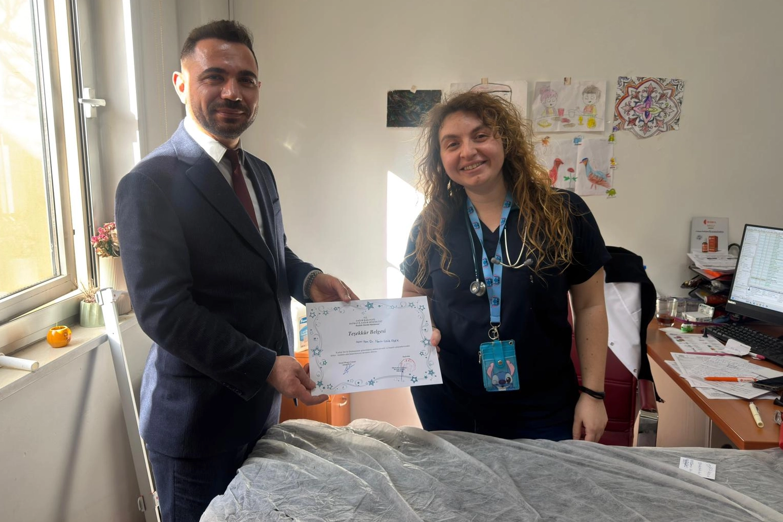 Batman Kozluk’ta uzman doktora hasta memnuniyeti teşekkürü