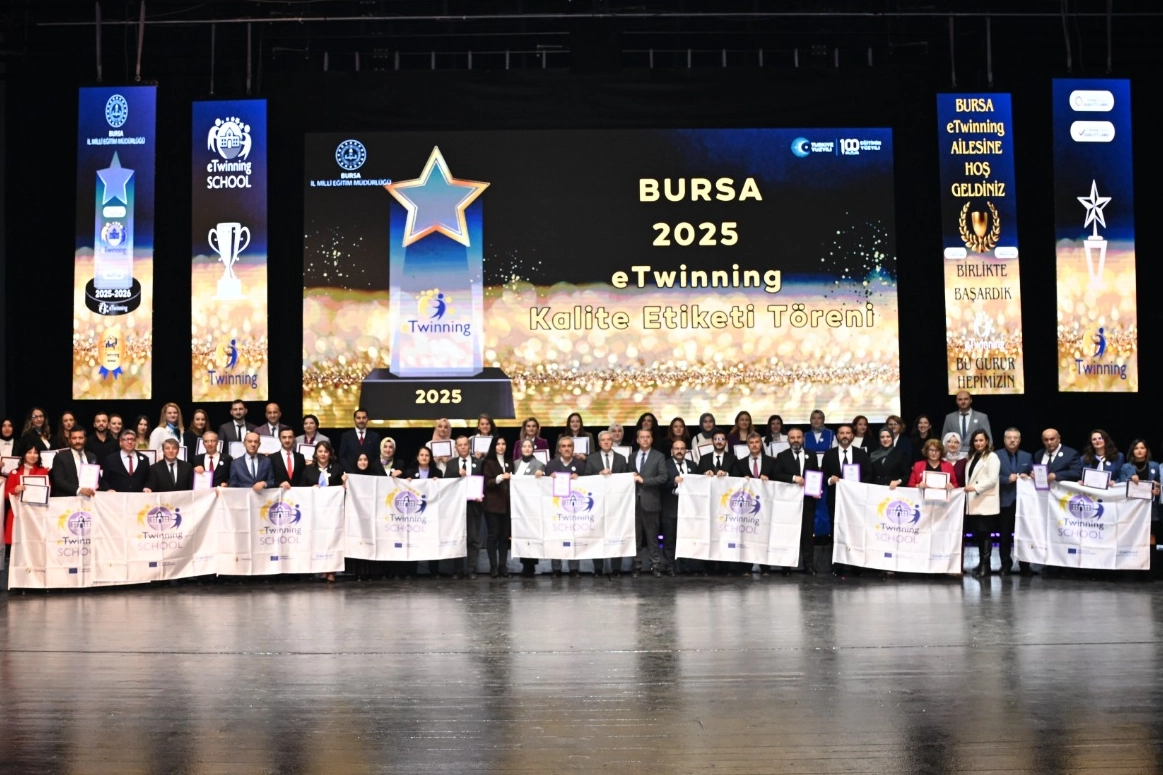 Bursa’da eTwinning başarıları ödüllendirildi