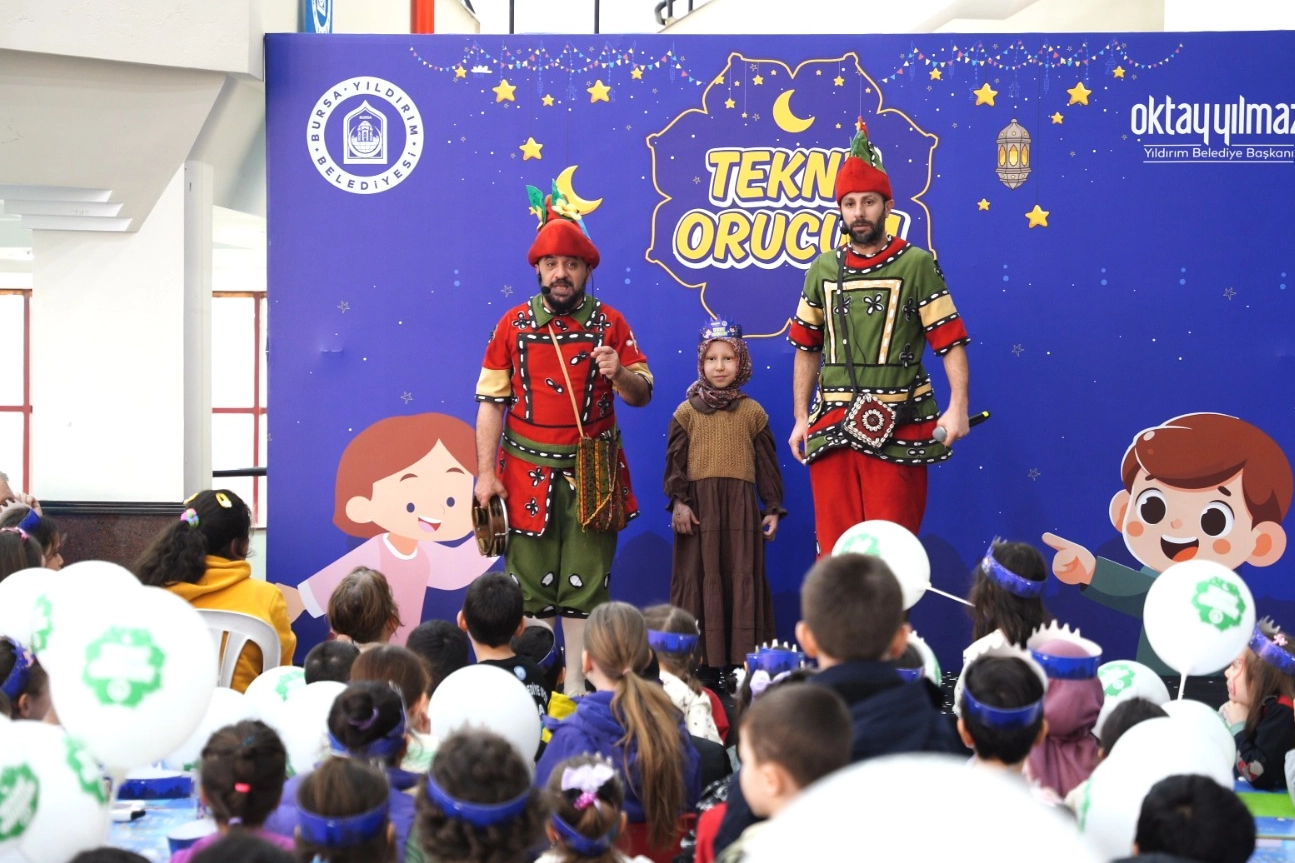 Bursa Yıldırım’da minikler için iftar vakti