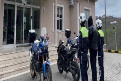 Düzce’de tehlikeli gösteri cezasız kalmadı