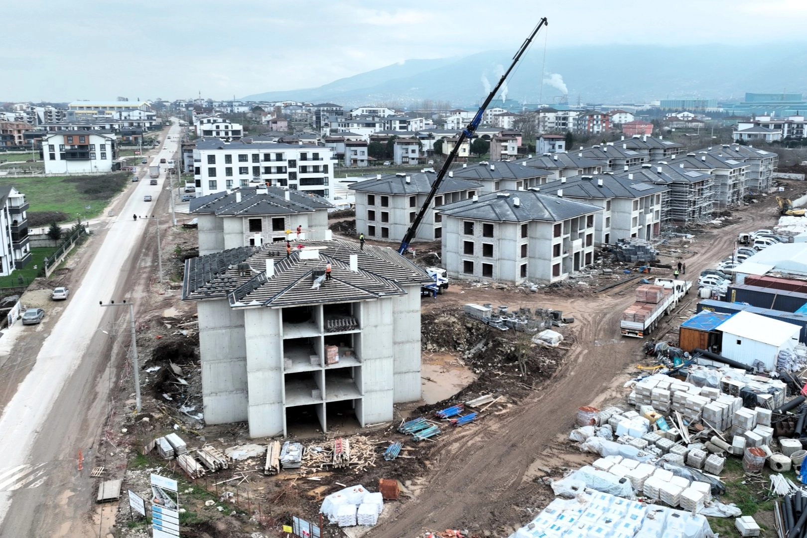 Kartepe Kent Konut Evleri’nde ilerleme yüzde 51