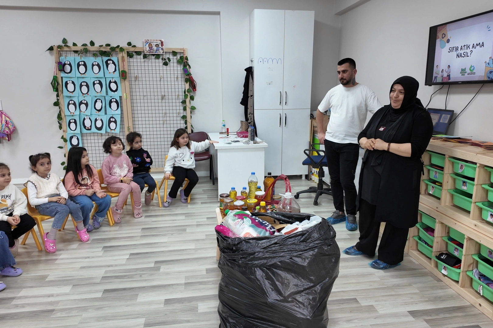 Kocaeli’de minik öğrencilere sıfır atık eğitimi