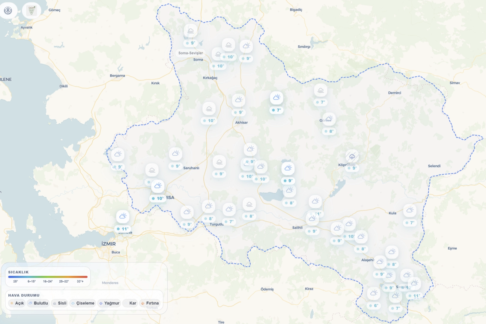 Manisa’da dijital erken uyarı sistemi