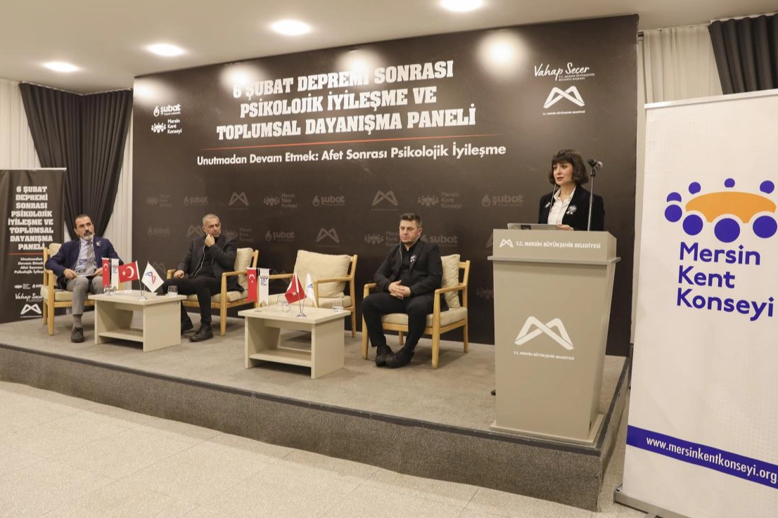 Mersin’de “Psikolojik İyileşme Ve Toplumsal Dayanışma Paneli” düzenlendi