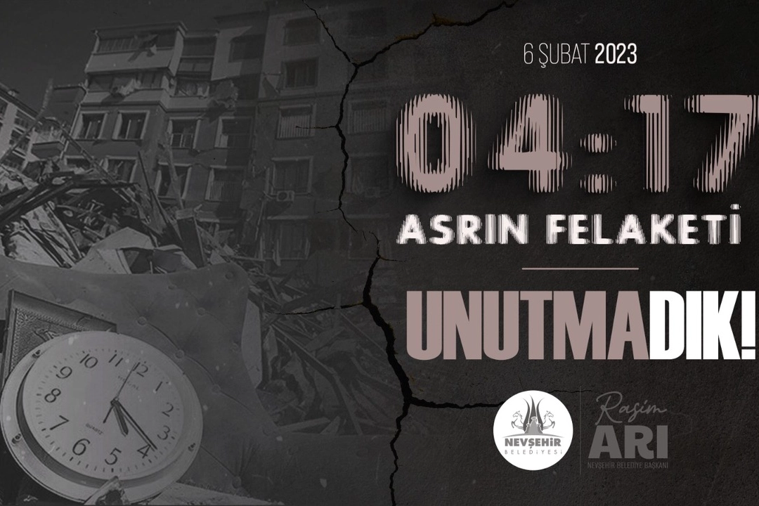 Nevşehir Belediyesi 6 Şubat’ı unutmadı