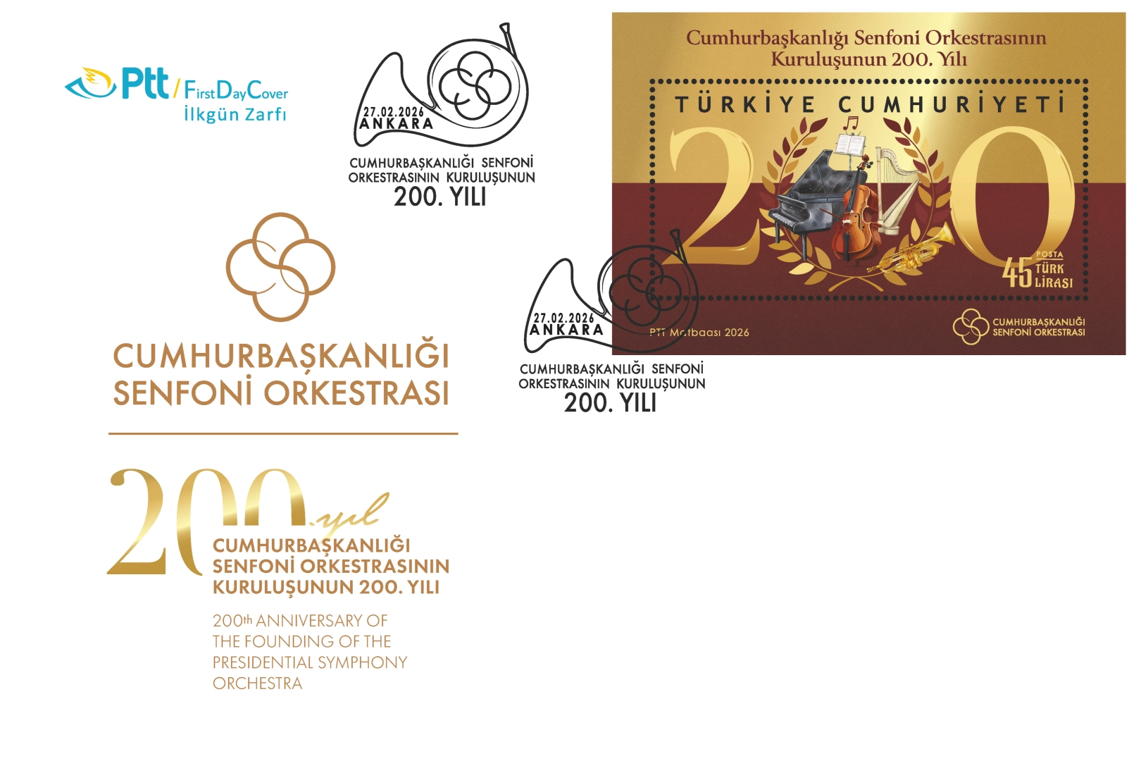 PTT’den CSO kuruluşunun 200. yılına özel anma pulu