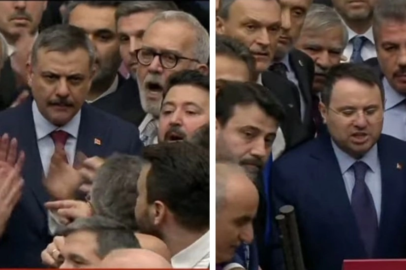 TBMM’de yemin öncesi gerginlik! Bakanlar vekiller arasında yemin etti