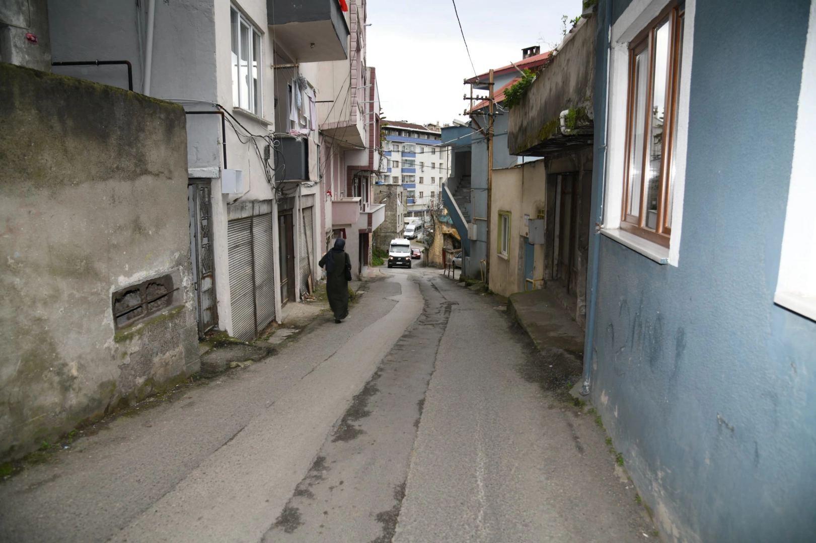 Trabzon’da Toklu Mahallesi’nde yol sorunu çözülüyor