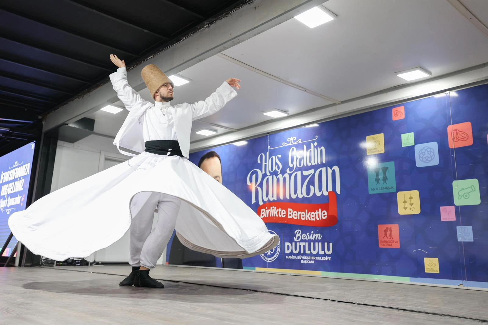 Alaşehirliler Manisa’nın sofrasında Ramazan ruhunu yaşadı