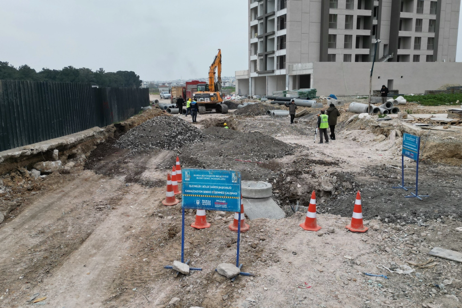 Bursa Büyükşehir’den güçlü altyapı hamlesi