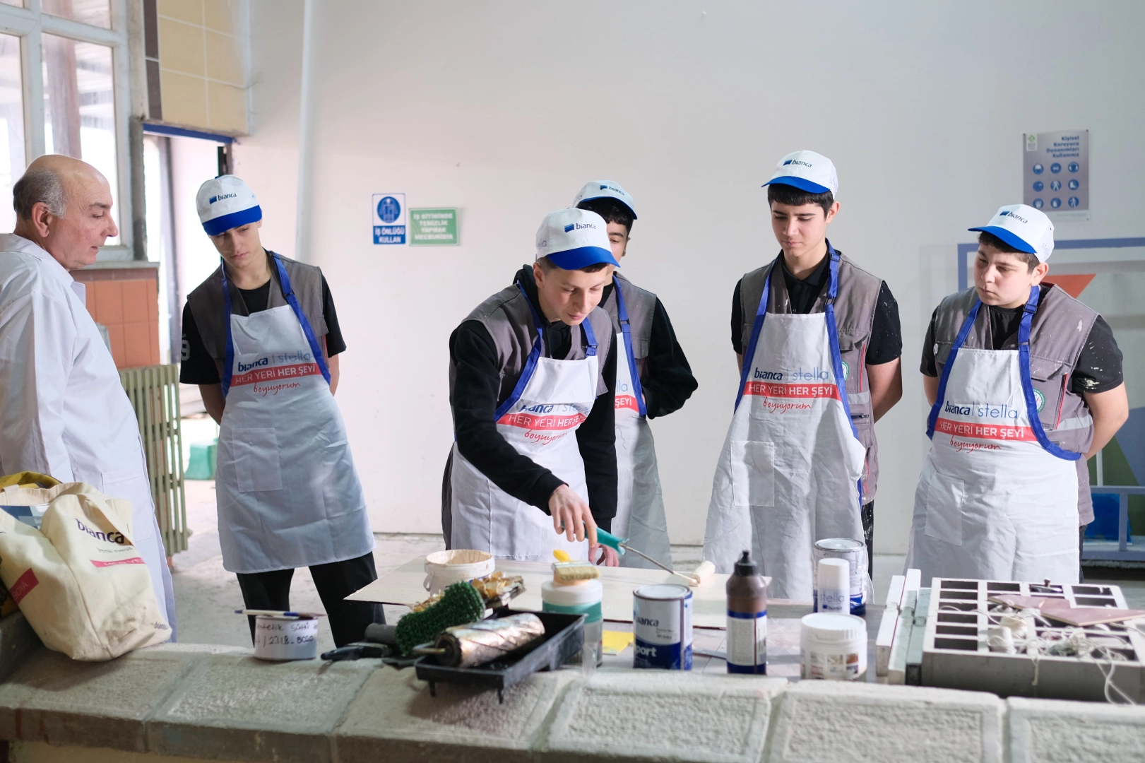 Bursa’da genç usta adaylarına uygulamalı eğitim