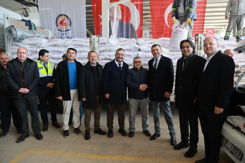 Denizli’de 798 üreticiye kompoze gübre desteği