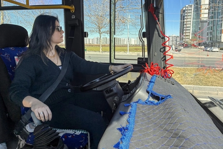 Diyarbakır’da 50 kadına otobüs sürücüsü eğitimi