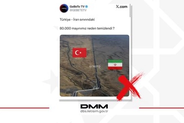DMM’den “80 bin mayın temizlendi’ iddiasına yalanlama