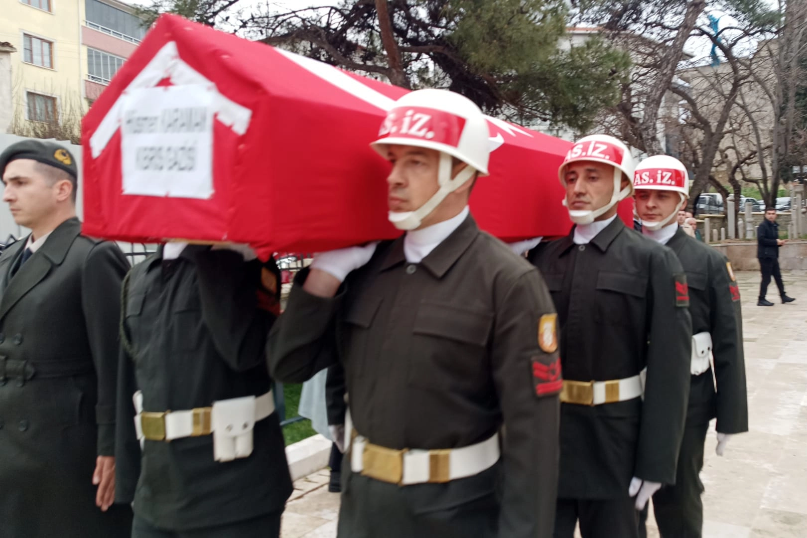 Edirne Keşan’da Kıbrıs Gazisi’ne son görev