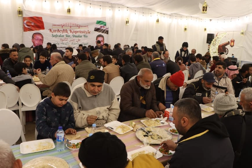 Kayseri’den Tartar’a kardeşlik sofrası