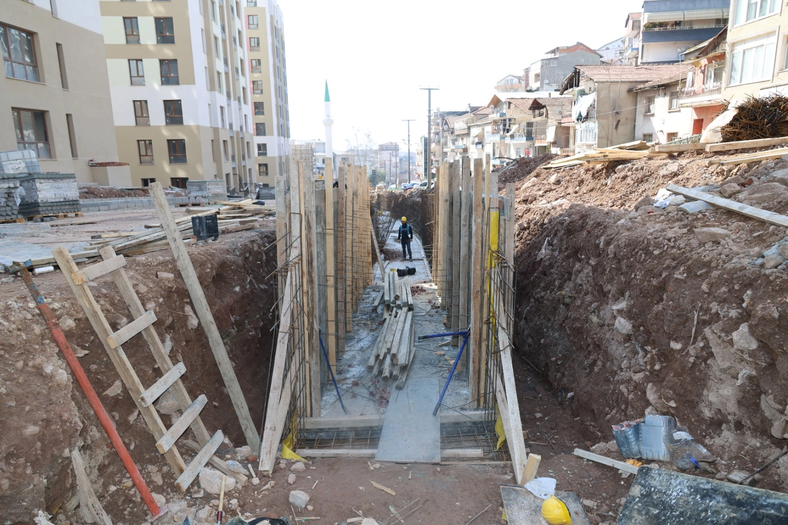 Kocaeli’de 360 metrelik dere ıslahı ile güvenli altyapı