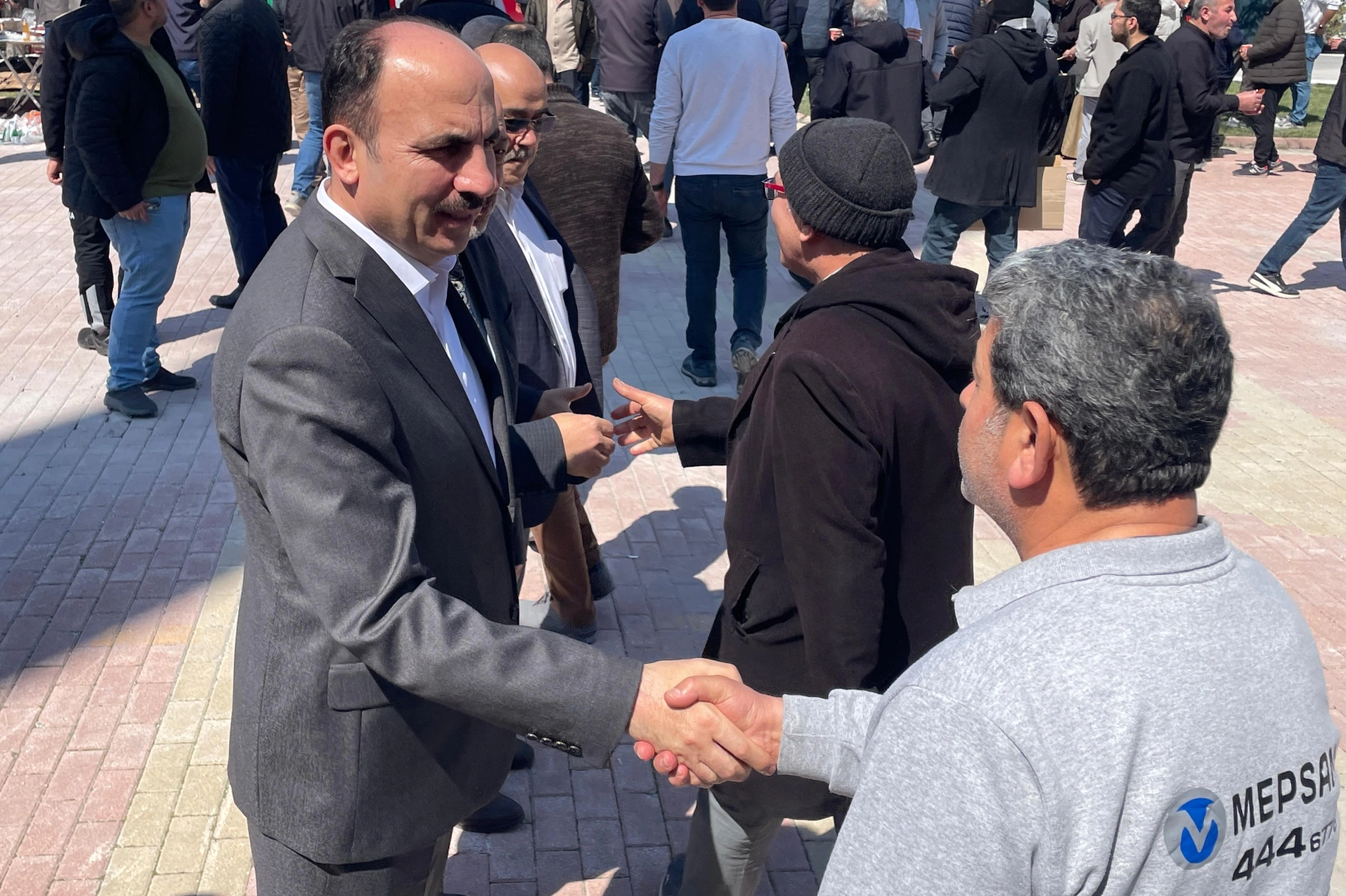 Konya’da Başkan Altay’dan Cuma buluşması