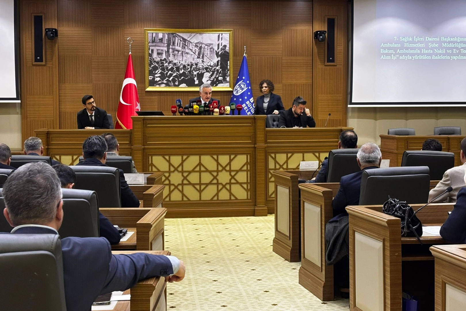 Mudanya planı Bursa Büyükşehir Meclisi’ni gerdi!