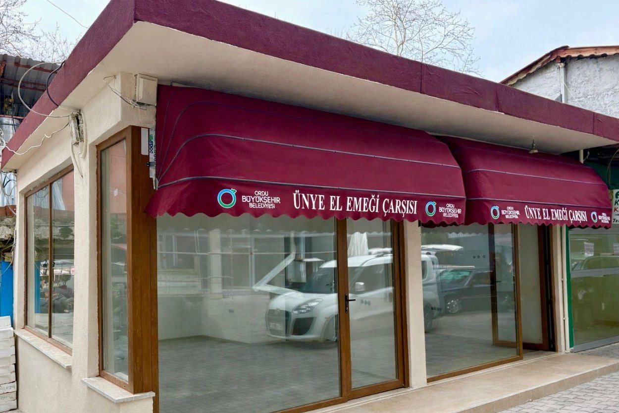 Ordu’da El Emeği Çarşısı modern hale getirildi