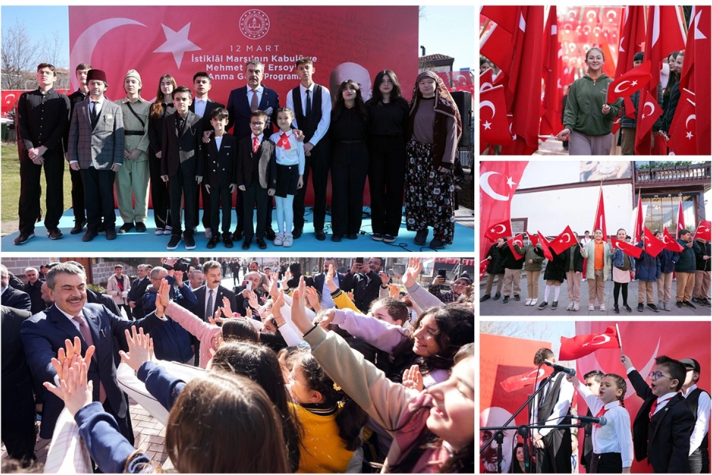 Bakan Tekin 12 Mart programına katıldı