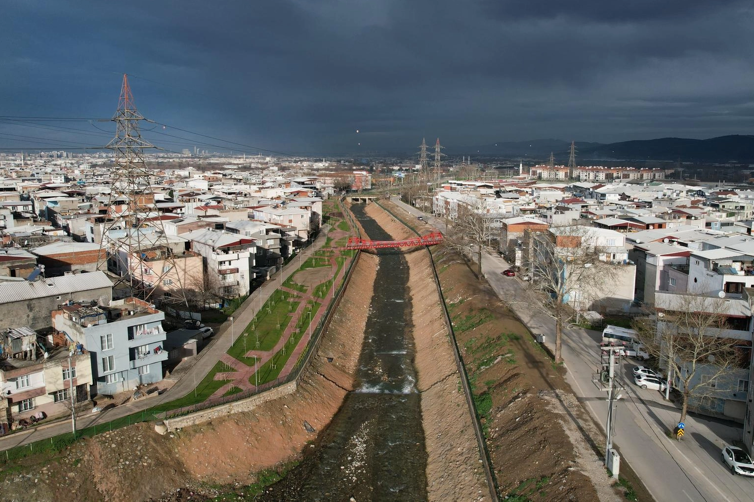 Bursa Yıldırım’da Deliçay artık daha güvenli
