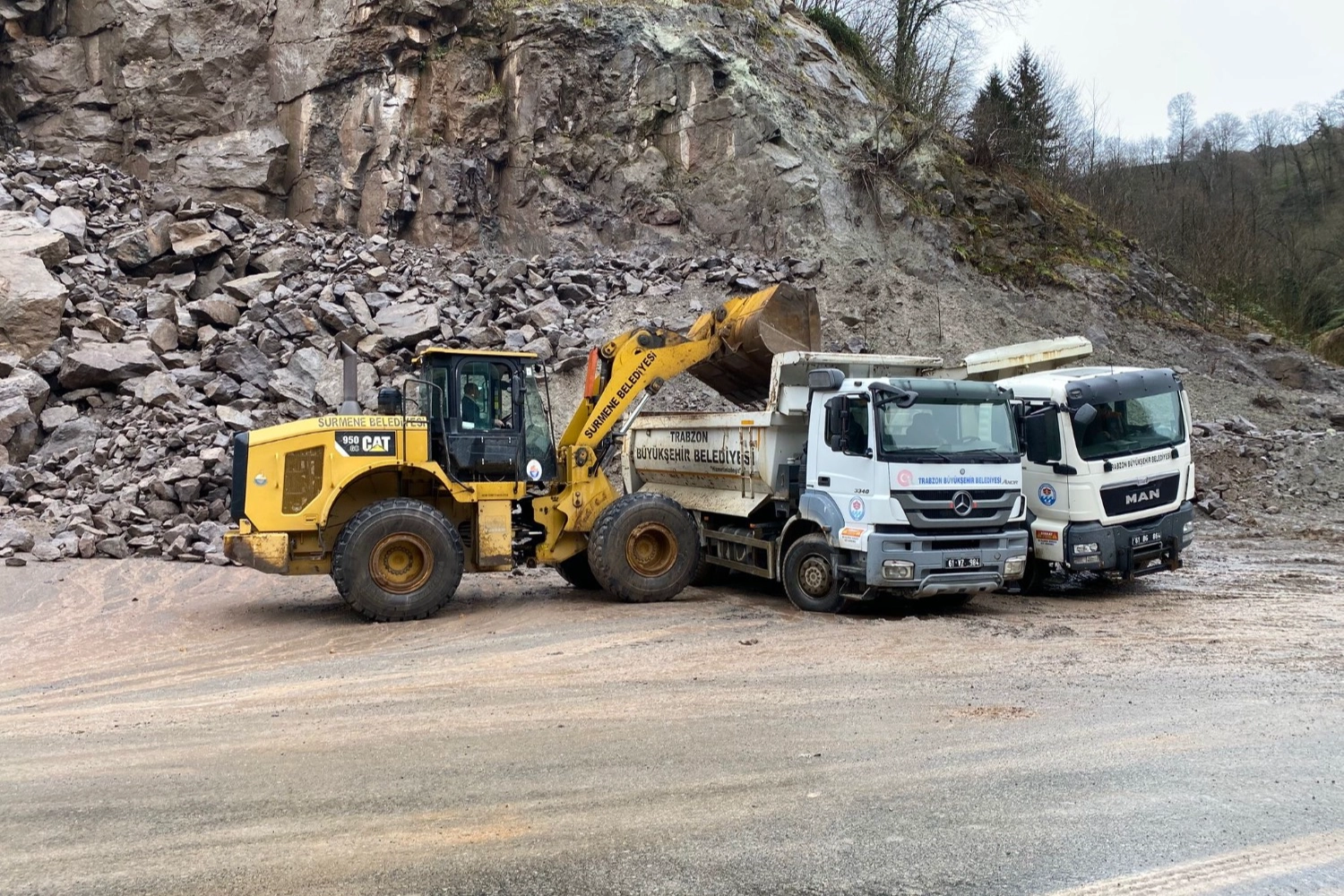Trabzon’da 18 ilçede yol altyapısı güçleniyor