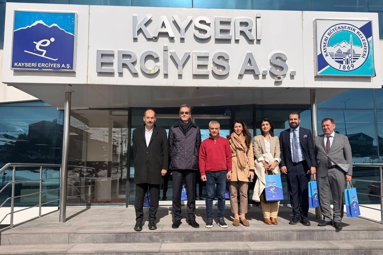 Belçika heyeti Erciyes’e hayran kaldı