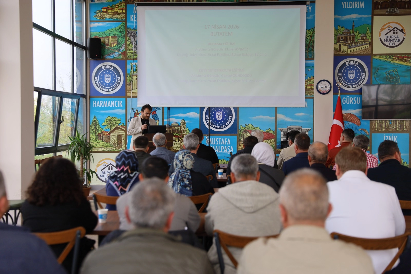 Bursa’da çiftçilere eğitim desteği