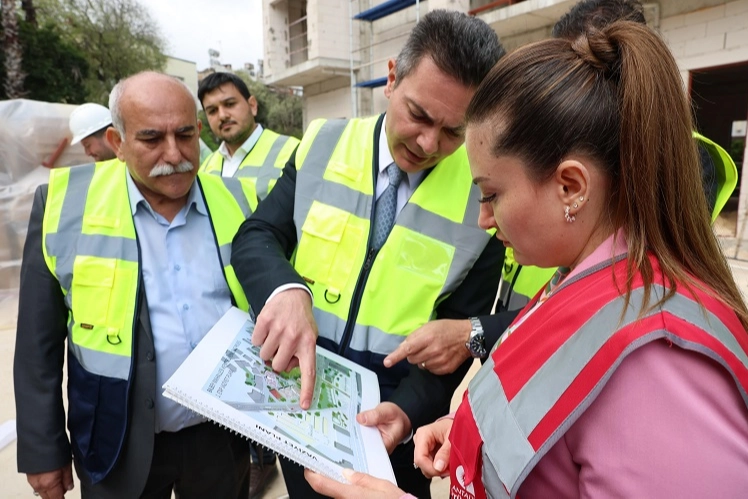 Büşra Özdemir’den kentsel yenileme projesine yakın takip