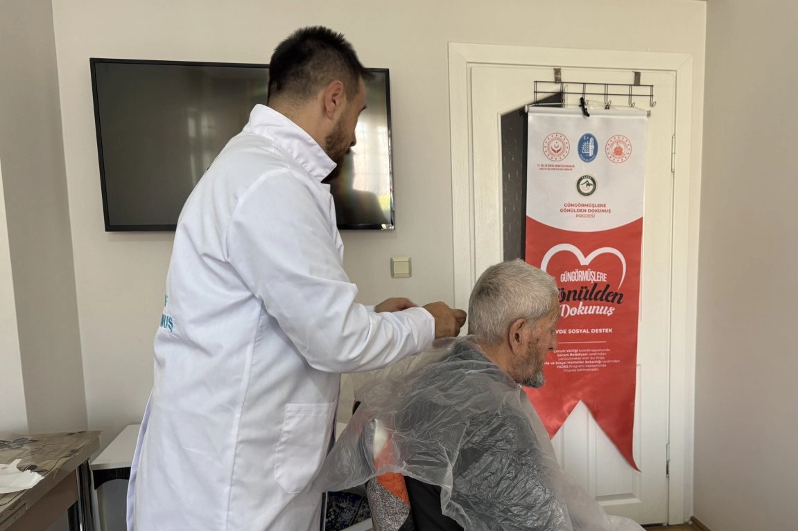 Çorum’da gönüllere dokunan proje