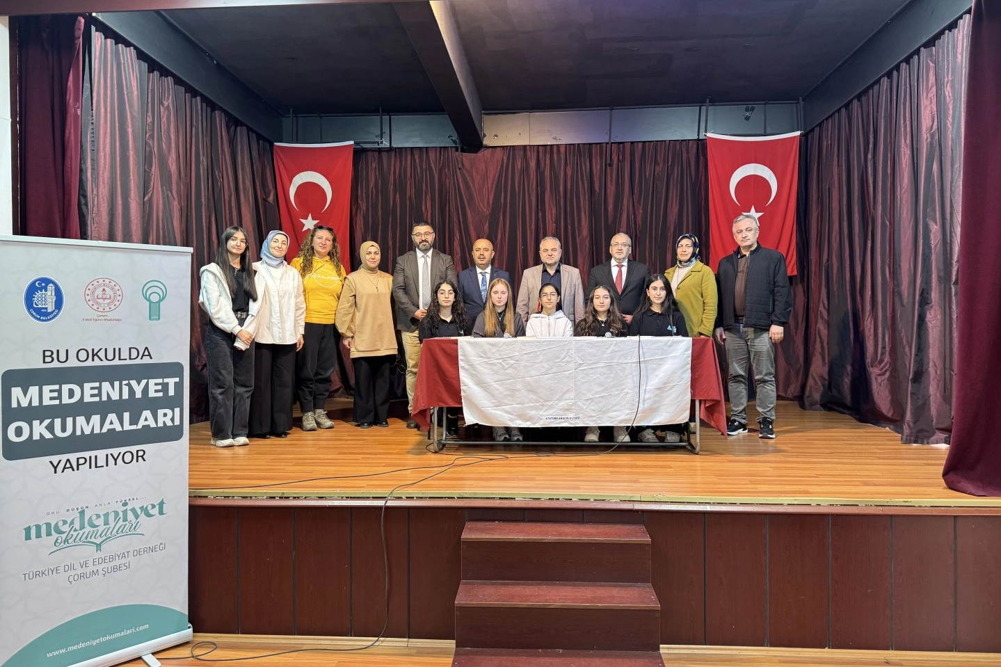 Çorum’da ‘Medeniyet Okumaları’ öğrencilerle buluştu