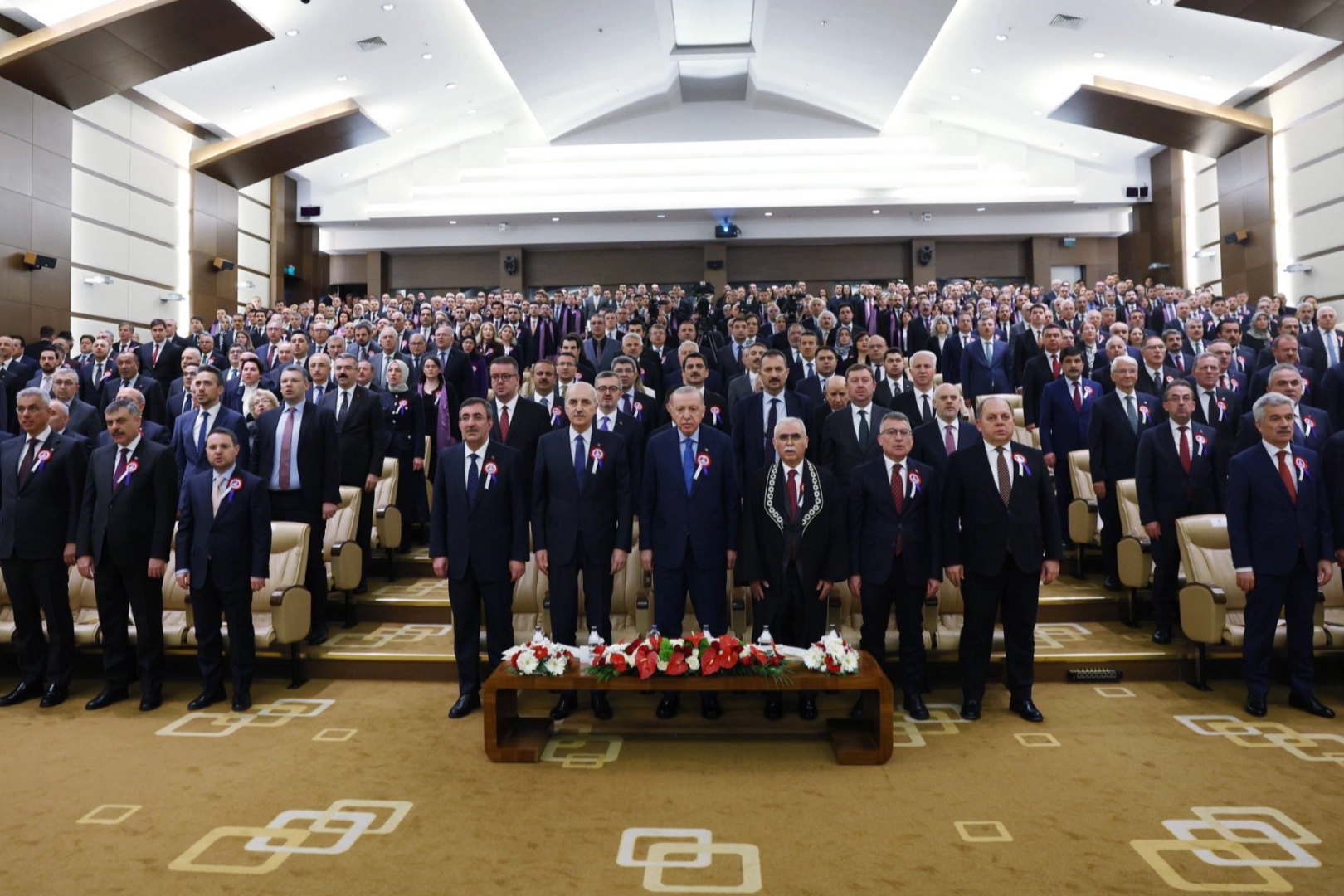 Cumhurbaşkanı Erdoğan Anayasa Mahkemesi’nin 64. yıl törenlerine katıldı