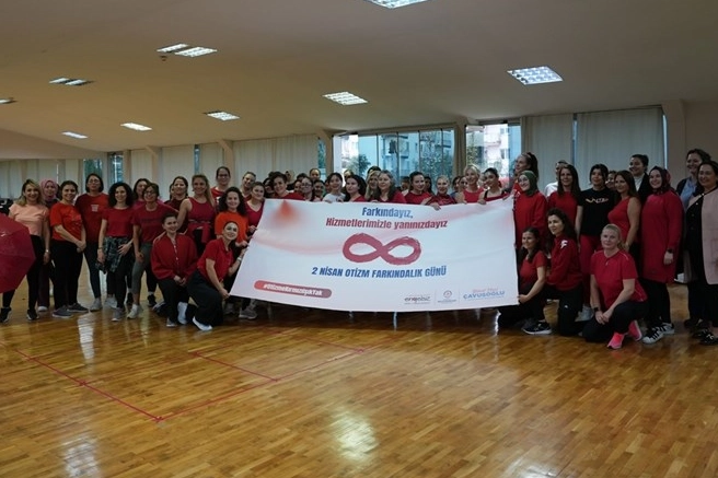 Denizli’de otizm farkındalığı için anlamlı etkinlik