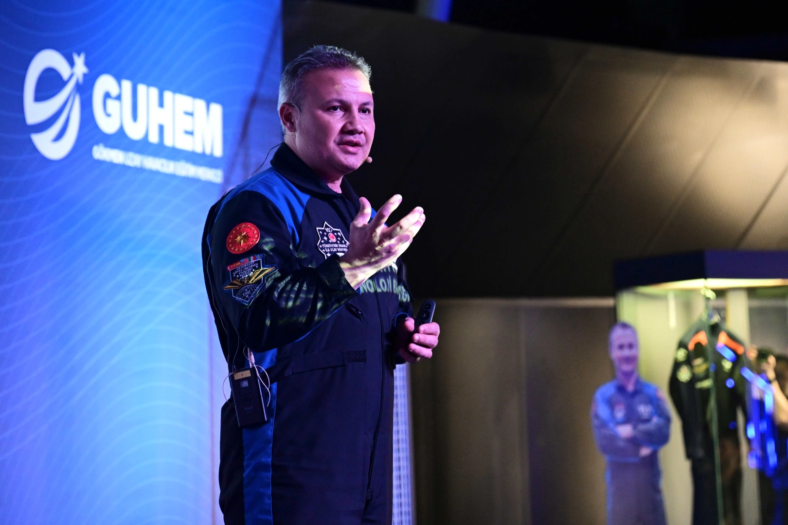 Gezeravcı, GUHEM’de uzay yolculuğunu anlattı