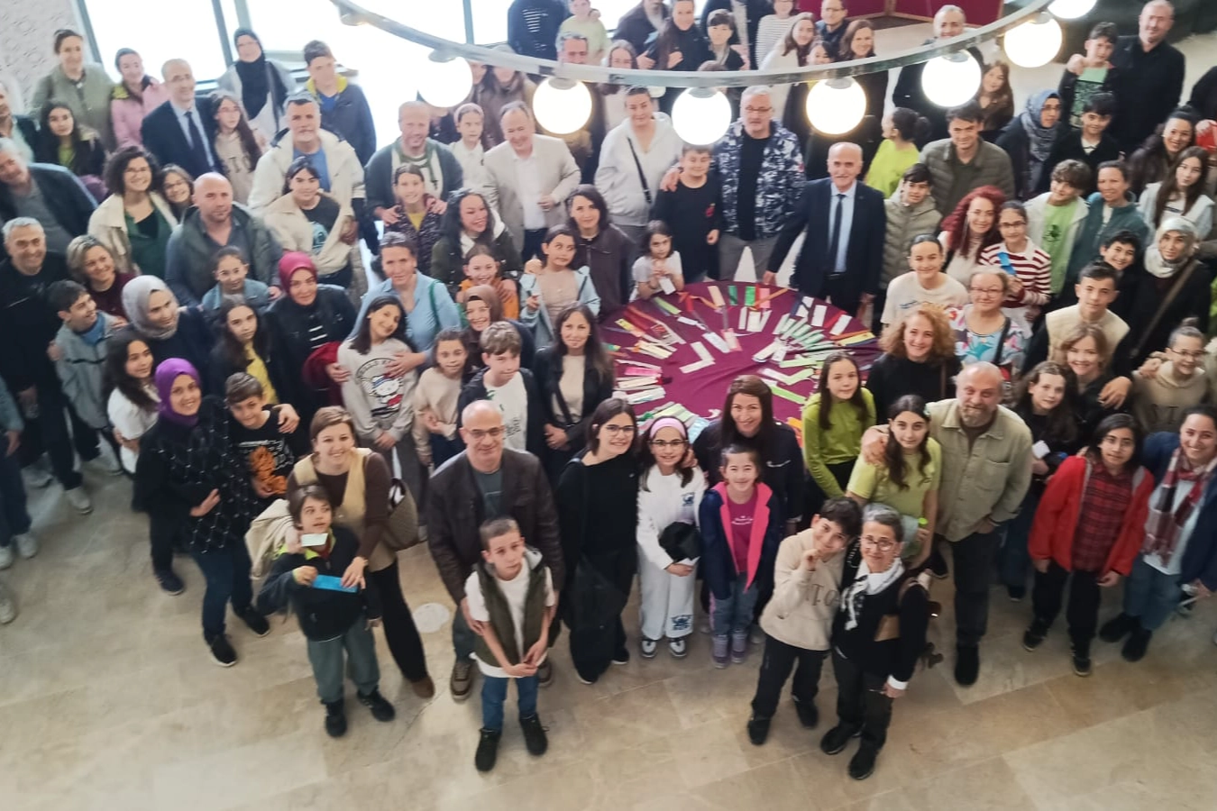 Sadettin Türkün Ortaokulu’nda kaybedeni olmayan yarışma