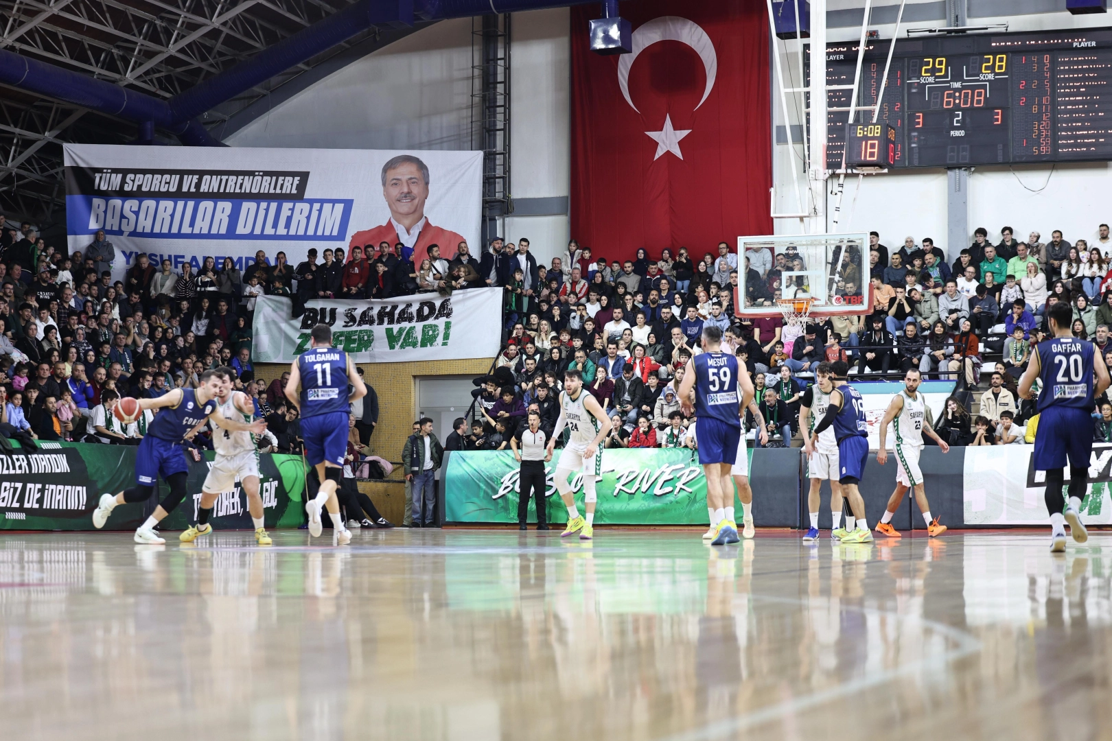 Sakarya Büyükşehir Basketbol Play-Off’ta Çiftlikköy’ü ağırlıyor