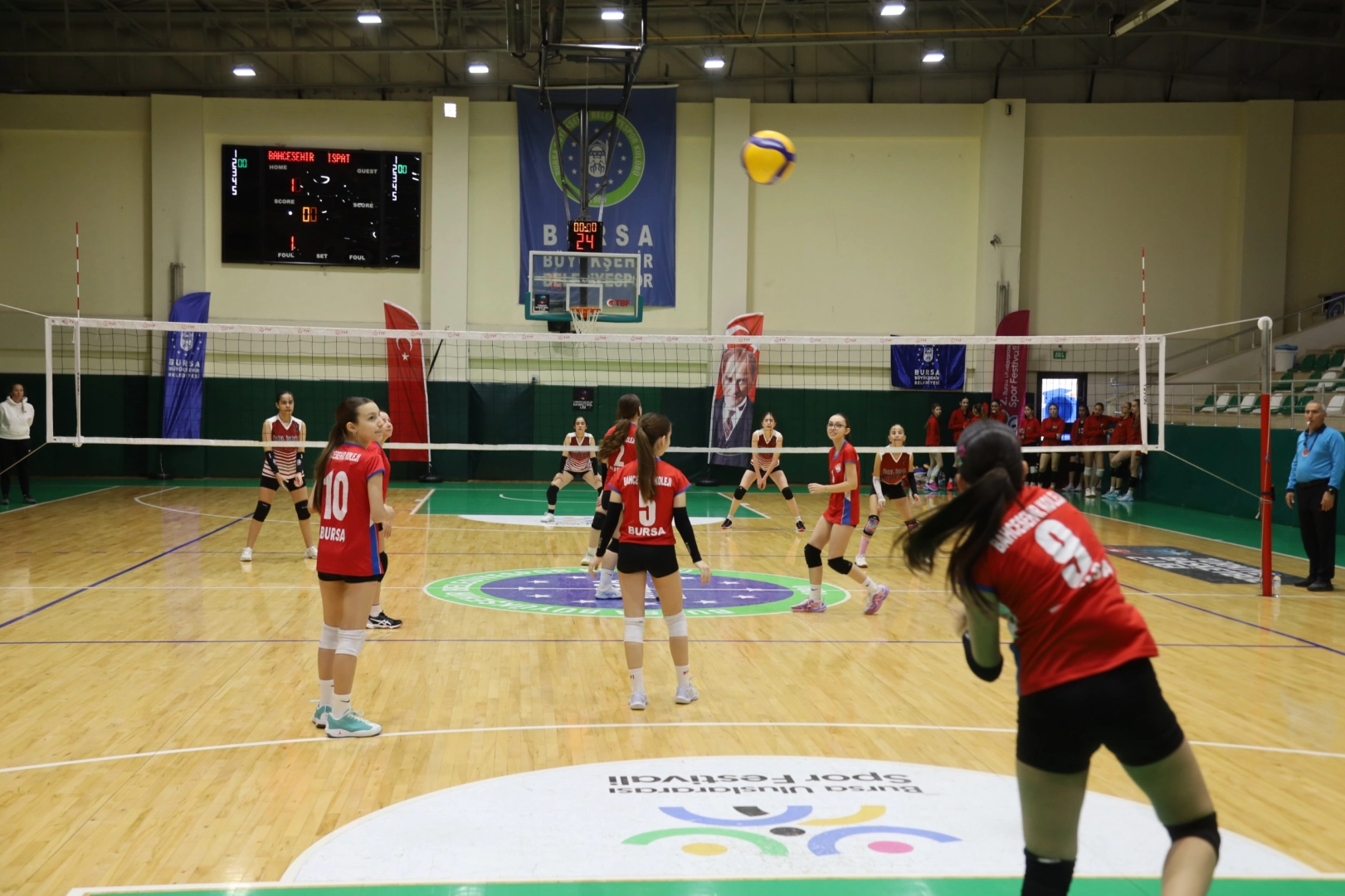 Bursa’da Spor Festivali heyecanı 17 ilçede sürüyor